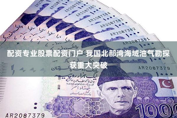 配资专业股票配资门户 我国北部湾海域油气勘探获重大突破