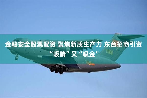 金融安全股票配资 聚焦新质生产力 东台招商引资“吸睛”又“吸金”
