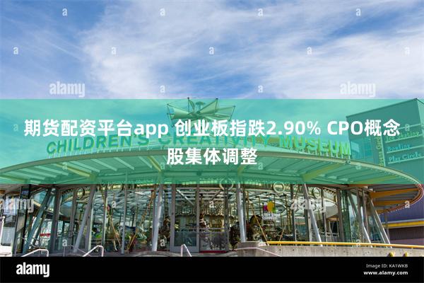 期货配资平台app 创业板指跌2.90% CPO概念股集体调整